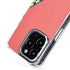 Coral Diagonal Split iPhone 16 Pro MagSafe Case